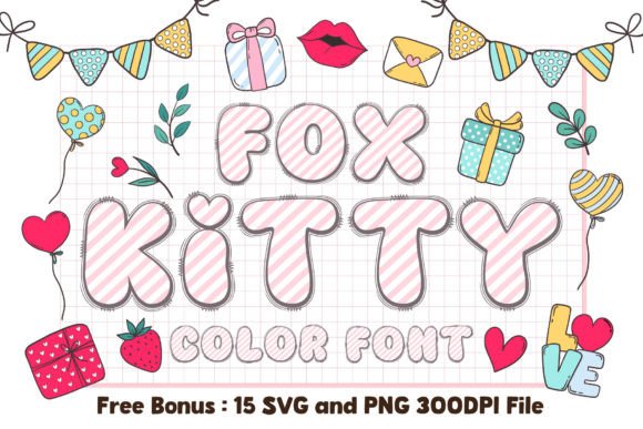 Discovering Fox Kitty: A Font That Blends Charm with Creativity