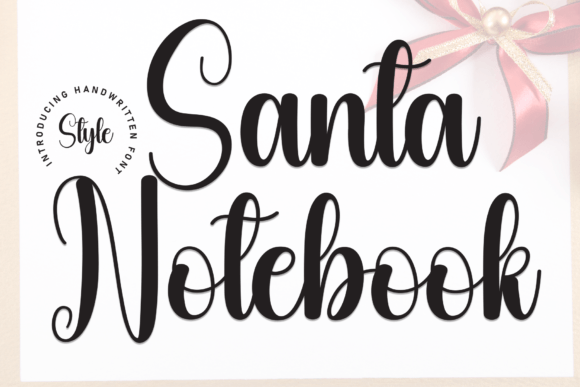 Discovering the Santa Notebook Font for Your Creative Projects