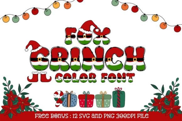 Fox Grinch Font: Whimsical Holiday Typography
