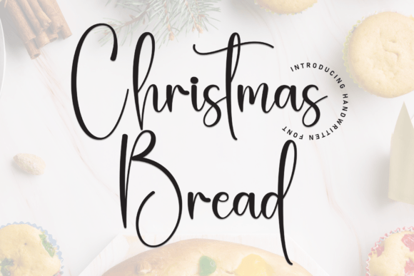 The Joyful Charm of Christmas Bread Font for Designers